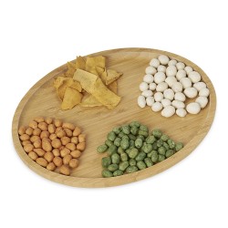 Petisqueira de Bambu 33 x 25 Personalizado 