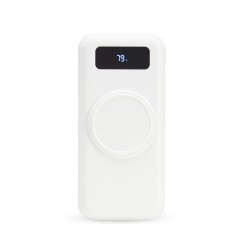 Power Bank 10.000mAh com Carregamento via Indução ou via Cabo Personalizado com Logo Power Bank 10.000mAh com Carregamento via Indução ou via Cabo Personalizado com Logo