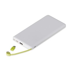 Power Bank 10.000mAh com Indicador LED Personalizado com Logo  Power Bank 10.000mAh com Indicador LED Personalizado com Logo