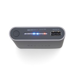 Power Bank 8000mAh com Carregamento via Indução ou via Cabo Personalizado Power Bank 8000mAh com Carregamento via Indução ou via Cabo Personalizado
