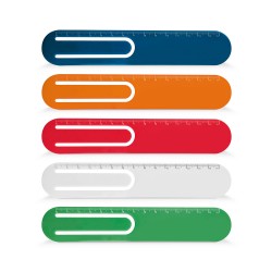 Régua Plástica 15cm Personalizada