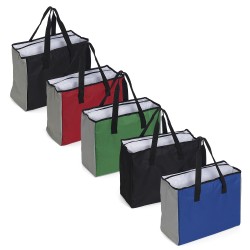 Sacola Poliéster 25L com Bolso Térmico Promocional Sacola Poliéster 25L com Bolso Térmico Promocional