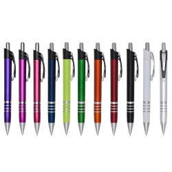 Caneta Plástica Promocional com Logotipo