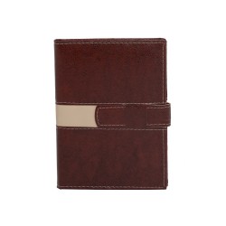 Agenda Diária 2025 com Fecho e Suporte pra Caneta Personalizada