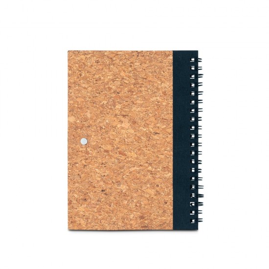 Caderno B6 em Cortiça e Poliéster 100% Reciclado Personalizado 