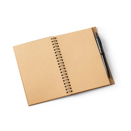 Caderno B6 em Cortiça e Poliéster 100% Reciclado Personalizado 