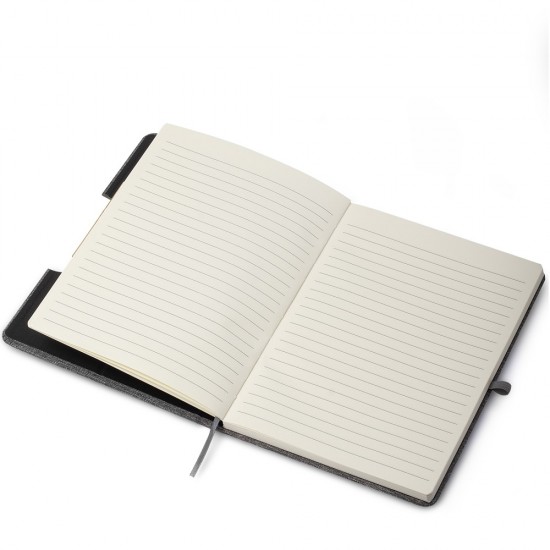 Caderno de Anotações com Suporte para Caneta Personalizado