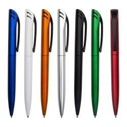 Caneta Plástica com Logo para Brindes