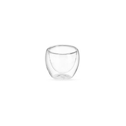 Copo Vidro Parede Dupla 80ml para Brindes