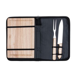 Kit Churrasco 3 peças Personalizado com Logo