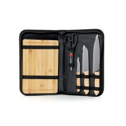 Kit Churrasco 5 Peças Personalizado com Logo