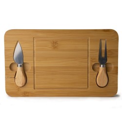 Kit Queijo 3 Peças com Logo para Brindes