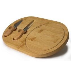 Kit Queijo 3 Peças para Brindes com Logo