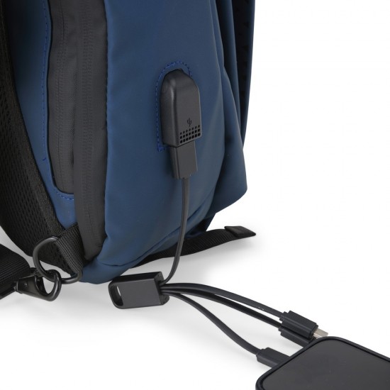 Mochila de Ombro USB Personalizada com Logo