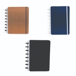 Caderno 17x22cm de Disco Percalux Personalizada