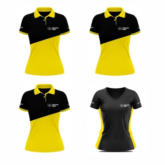 Kit Feminino 2 - Contem 3 Camisetas Polo + 1 camiseta Dry fit Kit Feminino 2 - Contem 3 Camisetas Polo + 1 camiseta Dry fit