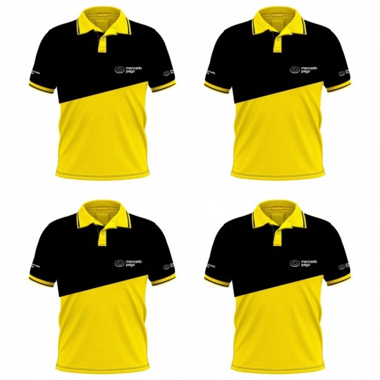 Kit Masculino 1 - Contem 4 Camisetas Polo Kit Masculino 1 - Contem 4 Camisetas Polo