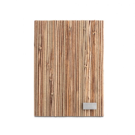 Caderno 15x21cm em palha natural Personalizado Caderno 15x21cm em palha natural Personalizado