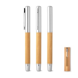 Caneta Roller em aço inox Personalizada Caneta Roller em aço inox Personalizada