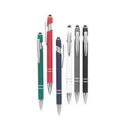 Caneta Esferográfica em Alumínio com ponteira touch Personalizada para Brindes  Caneta Esferográfica em Alumínio com ponteira touch Personalizada para Brindes