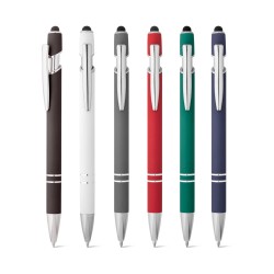 Caneta Esferográfica em Alumínio com ponteira touch Personalizada para Brindes  Caneta Esferográfica em Alumínio com ponteira touch Personalizada para Brindes