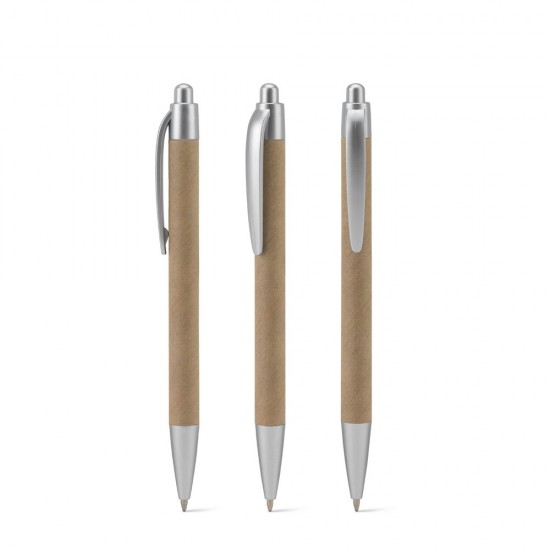 Caneta Esferográfica de Papel 100% Reciclado Para Brindes