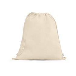 Sacola tipo mochila em 100% algodão reciclado Personalizada Sacola tipo mochila em 100% algodão reciclado Personalizada
