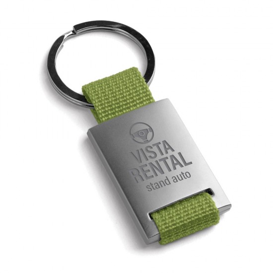 Chaveiros em metal e em webbing Personalizado