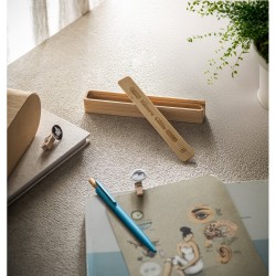 Estojo em bambu natural para Caneta Personalizado Estojo em bambu natural para Caneta Personalizado