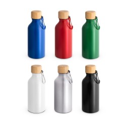 Squeeze em alumínio 100% reciclado 400 mL Personalizada Squeeze em alumínio 100% reciclado 400 mL Personalizada