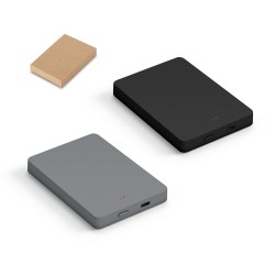 Bateria Portátil em ABS 100% reciclado 10.000 mAh Personalizado Bateria Portátil em ABS 100% reciclado 10.000 mAh Personalizado