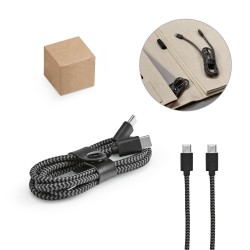Cabo USB-C de carregamento rápido Personalizado Cabo USB-C de carregamento rápido Personalizado