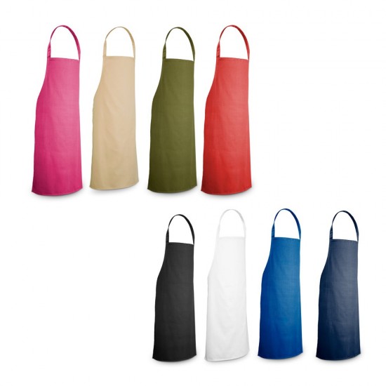 Avental de algodão sarjado (180 g/m²) Promocional