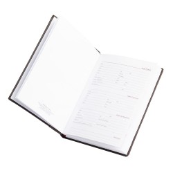 Agenda Diária 2025 Couro Sintético Personalizada Agenda Diária 2025 Couro Sintético Personalizada