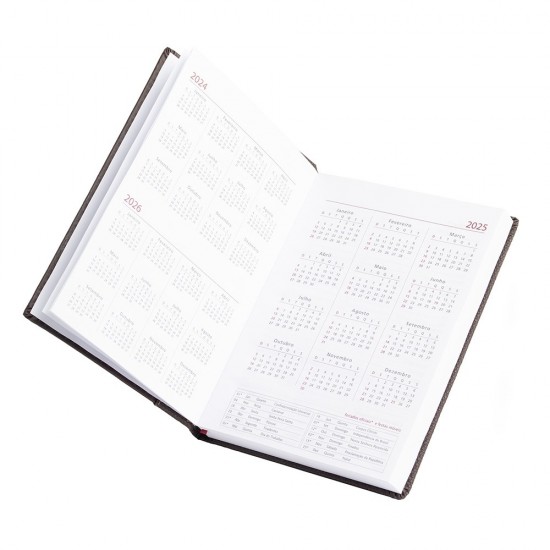 Agenda Diária 2025 Couro Sintético Personalizada Agenda Diária 2025 Couro Sintético Personalizada