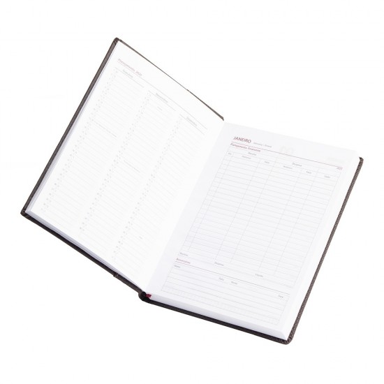 Agenda Diária 2025 Couro Sintético Personalizada Agenda Diária 2025 Couro Sintético Personalizada