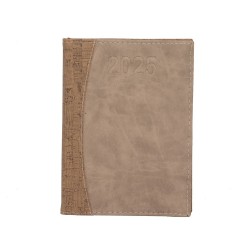 Agenda em Couro Sintético Diária 2025 Personalizada Agenda em Couro Sintético Diária 2025 Personalizada