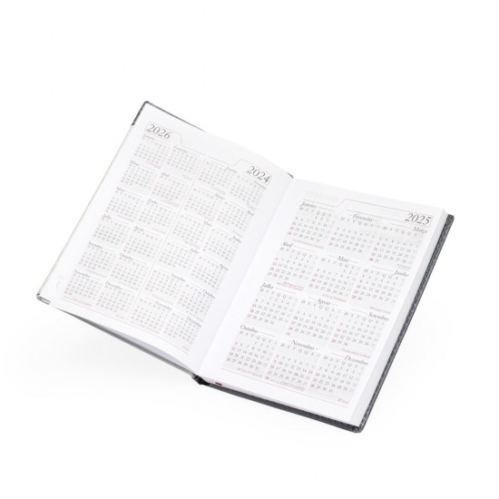 Agenda Diária 2025 com Marca Página Personalizada Agenda Diária 2025 com Marca Página Personalizada