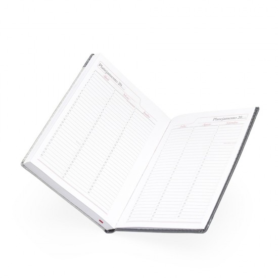 Agenda Diária 2025 com Marca Página Personalizada Agenda Diária 2025 com Marca Página Personalizada