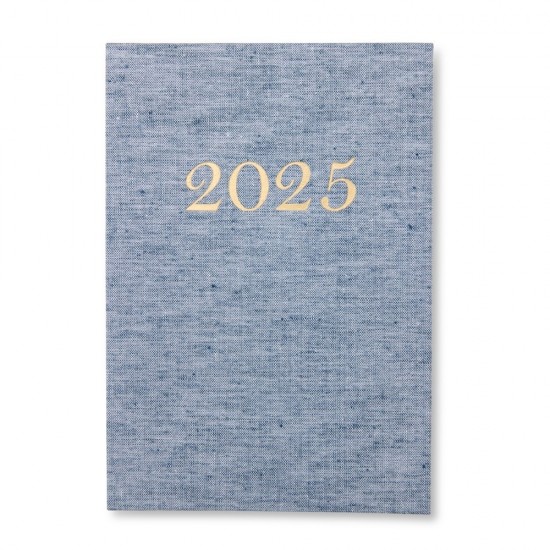 Agenda Diária 2025 Linho Personalizada Agenda Diária 2025 Linho Personalizada