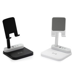 Base de Carregamento com Suporte Celular e Luminária Personalizado Base de Carregamento com Suporte Celular e Luminária Personalizado