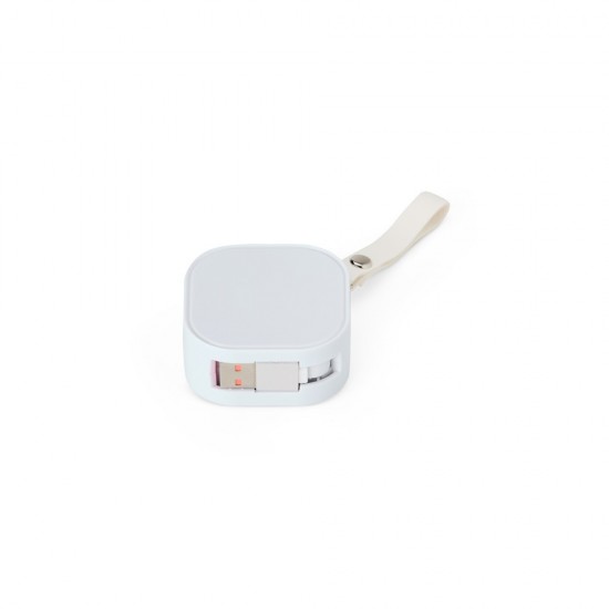 Cabo USB retrátil 3 em 1 Personalizado