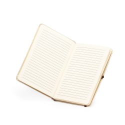 Caderneta 14x21cm em Couro Sintético Personalizada