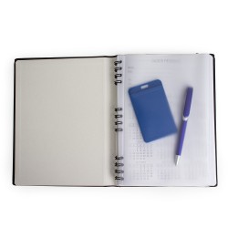 Caderneta 25x19  Couro Sintético Personalizada Caderneta 25x19  Couro Sintético Personalizada