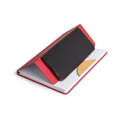 Caderneta 14x21 com Suporte de Celular Personalizada