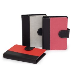 Caderneta  14x18cm em Couro Sintético Personalizada Caderneta  14x18cm em Couro Sintético Personalizada