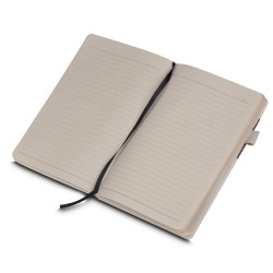 Caderno 21x14 Fibra de Cana e Café Personalizada