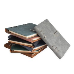 Caderno Fichário 23X16 em PU Personalizada