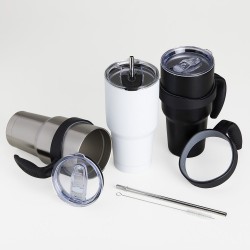 Caneca Térmica Inox 800ml Personalizada Caneca Térmica Inox 800ml Personalizada