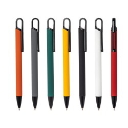 Caneta Emborrachada de Metal  Caneta Emborrachada de Metal